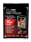 Ultra PRO 35pt ONE-TOUCH Magnetic Trading Card Holder w/ UV Black Border Clear
