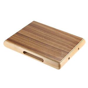 Compact Wooden Traveling Cajon Box Drum Hand Drum for Band Accompaniment C0E0