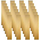 brass strip brass sheet brass shim stock assortment metal shims 6 length
