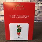 Hallmark Twelve Days Of Christmas Eleven Pipers Piping Christmas Ornament 2021