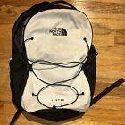 The North Face Jester Backpack Flexvent Tech Black & White Classic School Used