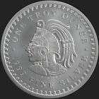 1 oz Aztec Calendar Silver Round .999 fine Silver Bullion 1 Troy Ounce