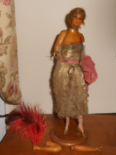 RARE Antique Vintage LAFITTE DESIRAT French Wax Doll Mannequin Flapper-ish 1924?