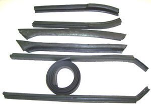 1963-1965 Ford Falcon, Futura, Sprint new convertible top weatherstrip seal kit (For: More than one vehicle)