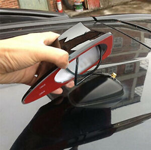 1* BLACK Shark Fin Car Roof Antenna Radio FM/AM Signal Aerial Accessories (For: 2012 Mazda 6 i Sedan 4-Door 2.5L)
