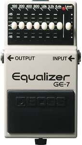 Boss GE-7 Graphic Equalizer Stompbox Pedal