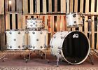 DW Collector's Maple SSC Natural Satin Oil Drum Set 24,13,16,18,14sn SO#1354878