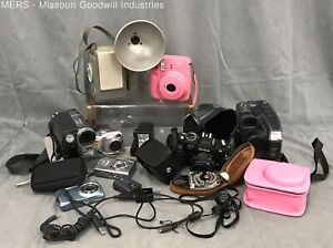 New ListingMixed Digital / Film Cameras 13.8 Pound Lot AS IS