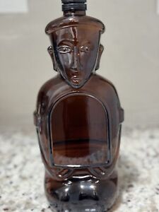 Rare Vintage Kahlua Bottle Large Glass Aztec Mexico Edition - Free Shipping