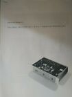 Sonic Frontiers SFL1 & Signature Preamplifier original owner's manual