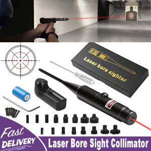 Laser Bore Sight Collimator For .177 to .50 Caliber Bore Sighter Rifles Handgun