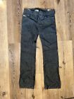 Diesel Zatiny Jeans Mens 34x34  Bootcut Regular Fit Dark Wash Denim Pants 008Y3