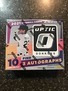 2021 Panini Donruss Optic Choice Baseball Hobby Box