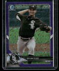 New Listing2018 Bowman Chrome #BCP175 Dylan Cease ROOKIE /655 Purple Shimmer