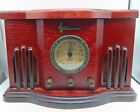 Emerson Heritage' Series AM/FM Stereo/CD Table Radio  in Wood #NR51RW Vintage