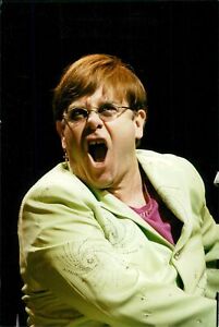 Elton John performs in Las Vegas - Vintage Photograph 742499