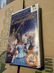 Rodgers & Hammerstein's Cinderella (VHS, 1997, Clam Shell) Sealed New