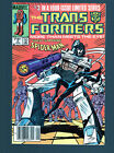Transformers #3 - Crossover App. by Spider-Man. Mike Zeck Cover Art. (8.0) 1985