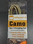 CAMO Car & Wall Charger SET of 3 iPhone 4