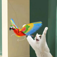 Simulation Bird Interactive Cat Toy Electric Hanging Flying Bird Cat Dog Teaser