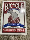 NEW SEALED BICYCLE PLAYING CARDS 2008 ELECTION EDITION - REPUBLICAN PACK