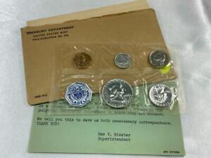 1958 United States Proof Coin Set FLAT PACK, Philadelphia  OGP    B1.22