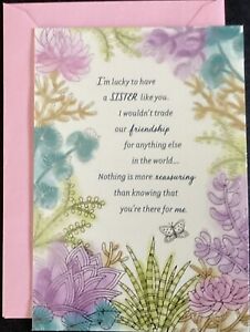 Happy Birthday Sister Card Hallmark Greeting Card Thoughtful
