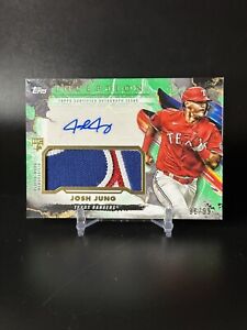 New Listing2023 Topps Inception Green /99 Josh Jung #IAP-JJ RPA Rookie Patch Auto RC
