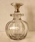 Antique R Wallace & Sons Sterling Silver Mount Crystal  Perfume Bottle  1871