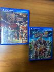 Trails of Cold Steel 1+2 II Playstation PS Vita Games Lot  -tested-