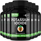 (7PK) - Potassium + Iodide Pills Tablets☆130 mg Supplement☆Survival Kit Fallout