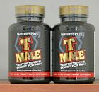 T Male Nature's Plus 60 Capsules Lot Of(2)Testosterone Boost For Men Gluten FREE