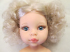 Mari Pili Nude Paola Reina Las Amigas Doll 32cm Vinyl Blonde Curly Hair Blue Eye