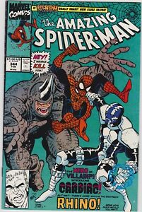 The Amazing Spider-Man #344 Marvel Comic Book 1st App. Cletus Cassidy F/VF+