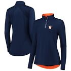 Houston Astros Women's Iconic Clutch Half-Zip Pullover - FREE SHIPPING!