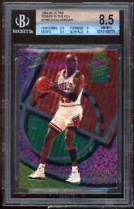 Michael Jordan Card 1993-94 Ultra Power In The Key #2 BGS 8.5 (9.5 9 8.5 8)