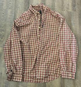 Abercrombie & Fitch Shirt Mens Size XL Plaid Soft A&F Flannel Button Up