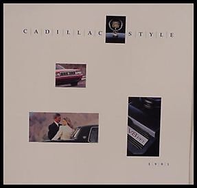 1991 Cadillac Prestige Brochure, Fleetwood Eldorado STS