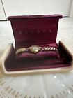 Vintage Ladies Bulova Gold Filled Watch With Watch Case - AS IS