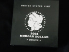 2021 Denver Morgan Silver Dollar Original Box with COA