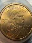 2000 p sacagawea dollar wounded eagle and die clash one of the best history coin