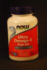 Now Ultra Omega-3 Fish Oil 90 Softgels Odor Controlled Enteric Coated