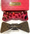 Lipstick Vault MAC 12 pc Set New Limited Celebrate In Colour Powder Kiss New 12x