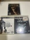 Dead Space Trilogy 1,2,3 PS3 PlayStation 3 Lot of 3 Games