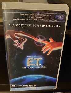 New ListingVHS MOVIE E.T. THE EXTRA-TERRESTRIAL 1996 RELEASE CLAMSHELL CASE