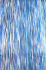 Summer Fun Watercolor Stripe Vinyl Tablecloths Blue  60 Round