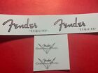 New ListingFender '50s Esquire Silver Metallic Waterslide Headstock Decal 2 per listing