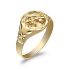 10K Yellow Gold Zodiac Sign Ladies Ring