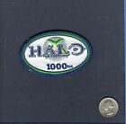 1000 HOURS HALO 1 2 3 Combat Video Game Squadron Hat Jacket Gaming Swag Patch