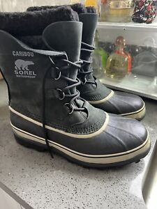 Sorel Men’s Size 13  Caribou Insulated Waterproof Snow Boots